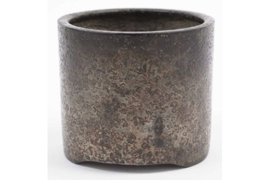 A Chinese bronze brush washer - Image 11 of 20