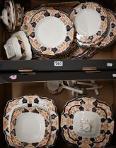 A Myott & Son 'Derbytone' dinner service (68 pieces including covers)