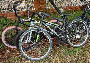 Three used bicycles - Mongoose; Carrera Abys; Casson, all a/f (3)