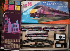 A boxed Hornby R1153 00 gauge London 2012 train set