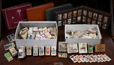 A large quantity of cigarette cards - mostly Player's and Wills's - sets and part-sets, loose and in