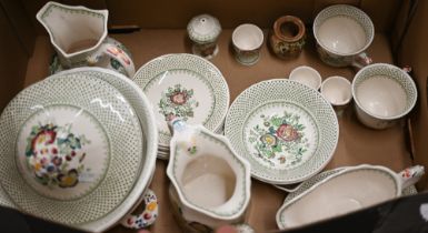 A set of Mason's Ironstone Paynsley Pattern tableware comprising 54 pieces (2 boxes)
