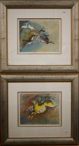 After Edwin Solomon (1935-2014) - Two limited edition prints of leaping animals, pencil signed, 26 x