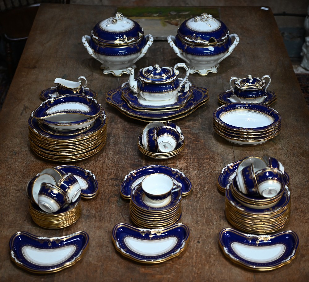 An extensive Spode Royal Lancaster china dinner/tea service, comprising two soup tureens and - Image 4 of 5