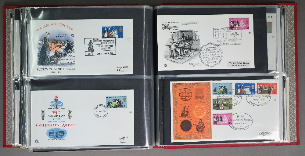 Three albums containing over three hundred and fifty first day covers 1969 - 73, signed issues - Image 12 of 12