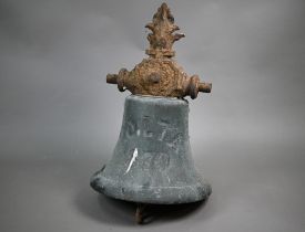 A large 19th century ship's bell for the British African Steam Navigation company 'Volta', a cargo