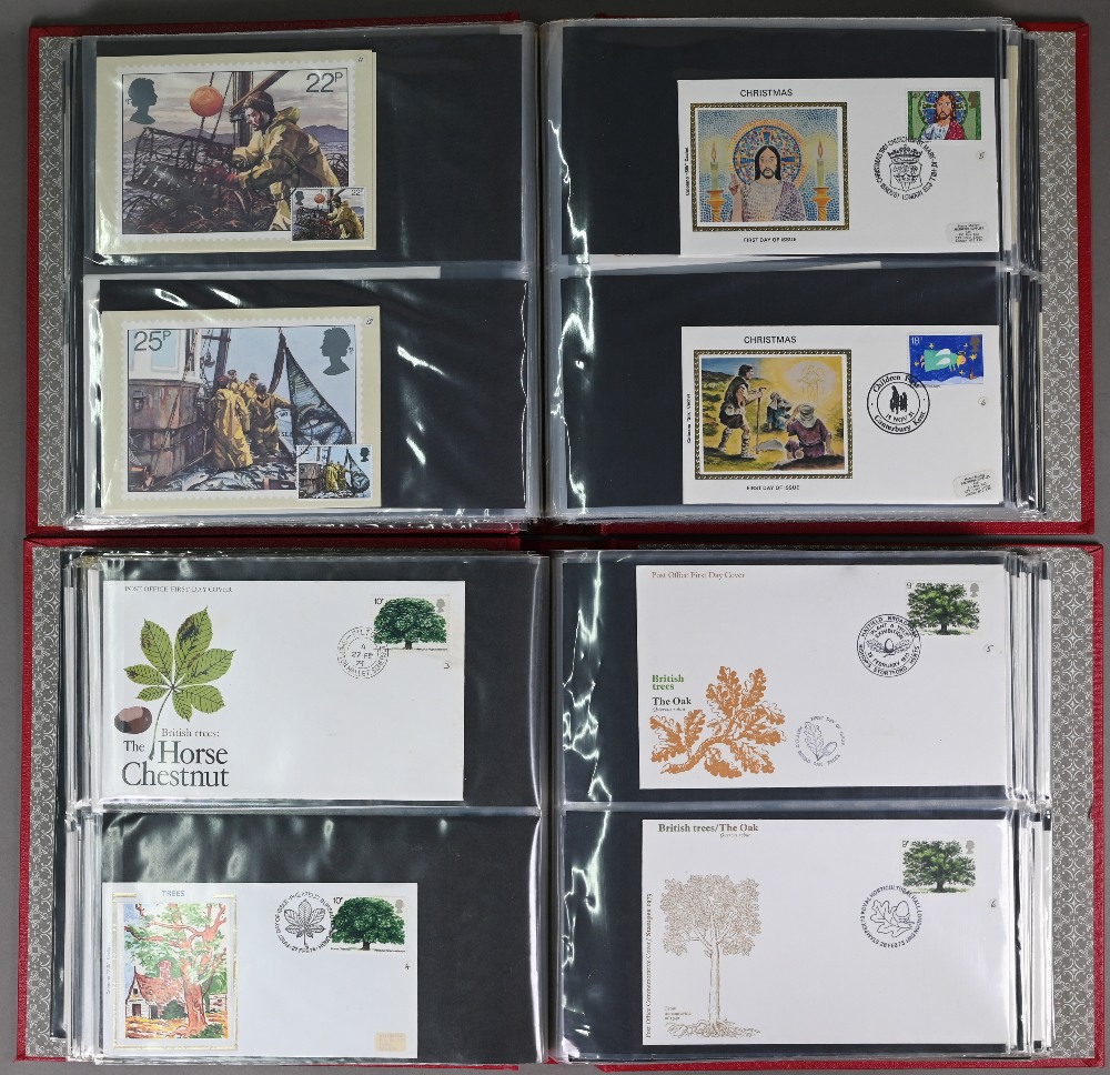 Six albums of first day covers 1973 - 82, including signed issues - Selwyn Lloyd (2), Clement - Image 2 of 9