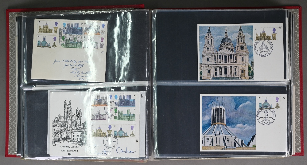 Three albums containing over three hundred and fifty first day covers 1969 - 73, signed issues - Image 9 of 12