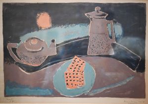 Henri Hayden (1883-1970) - Still life, lithograph, numbered 42/75, pencil signed to lower right