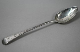 A George III silver old English pattern stuffing spoon, George Smith & William Fearn, London 1793,