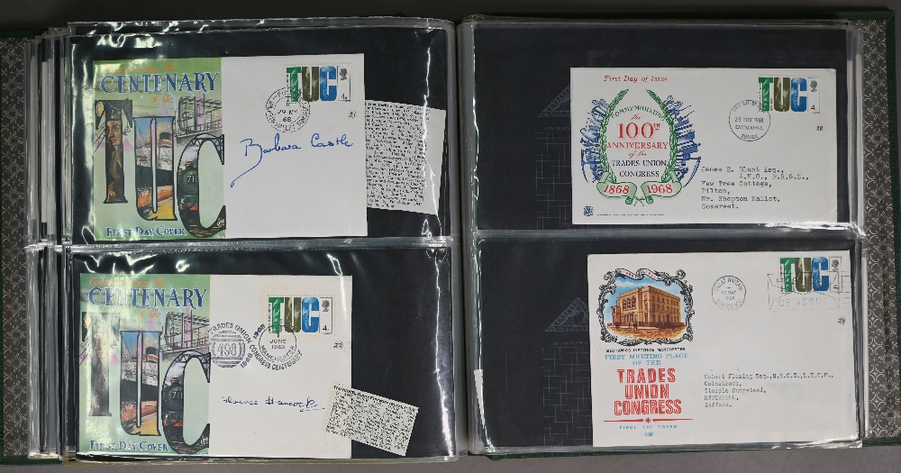 Three albums containing over three hundred and fifty first day covers 1969 - 73, signed issues - Image 7 of 12