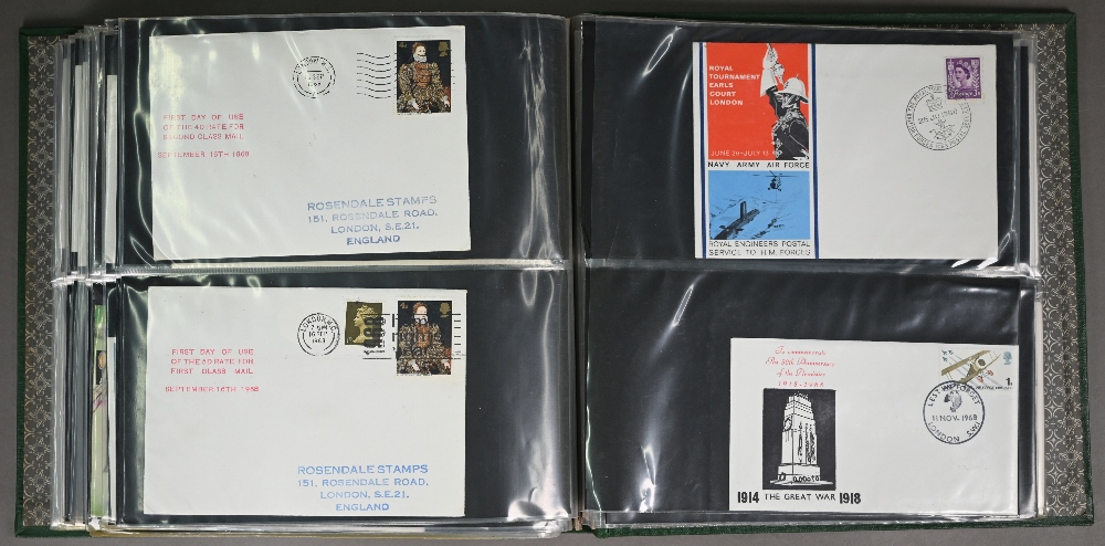 Three albums containing over three hundred and fifty first day covers 1969 - 73, signed issues - Image 8 of 12