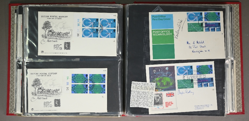 Three albums containing over three hundred and fifty first day covers 1969 - 73, signed issues - Image 11 of 12