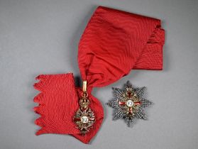 The Imperial Austrian Order of Franz Joseph (1849) - Grand Cross set 1st Type pre 1872, sash badge