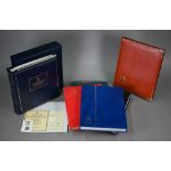 Postage stamps: an album of commemorative stamps - The Commonwealth Collection - in slip-case, to/