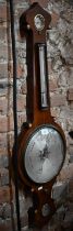 Geo Fagioli, 3 Gt. Warner St, London, a Victorian rosewood barometer