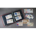 A collection of early Air Mail covers including 1934 Imperial Airways and Quantas Empire Airways (