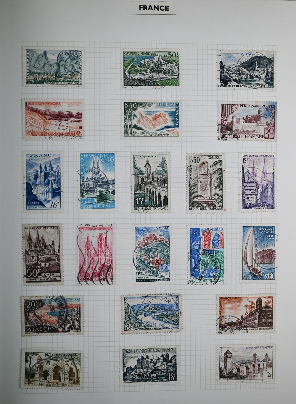 Postage stamps: an album of mostly Elizabeth II definitives and commemoratives - mostly blocks and - Image 6 of 7