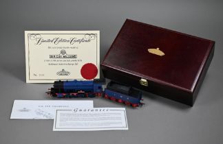 A Bachmann Branch-Line ltd ed model 'Sir Guy Williams' locomotive and tender, boxed with