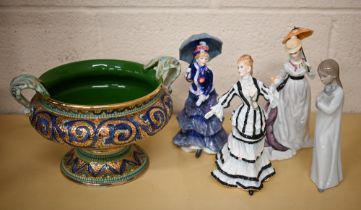 Three Royal Doulton ltd ed Renoir Collection figures - 'La Loge' HN3472, 775/7500, 'Lise' HN3474