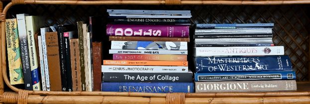 A selection of books on photography and art to/w various antique books and Christie's & Sotheby's