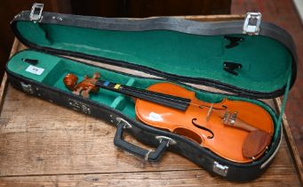 A Stentor Student child's violin with case