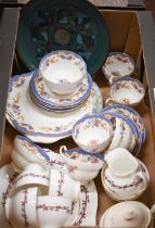 A Paragon 'Period Plymouth' tea service and other tea wares including Minton, Guernsey Pottery