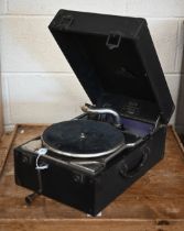 A Decca 'Salon' portable gramophone player