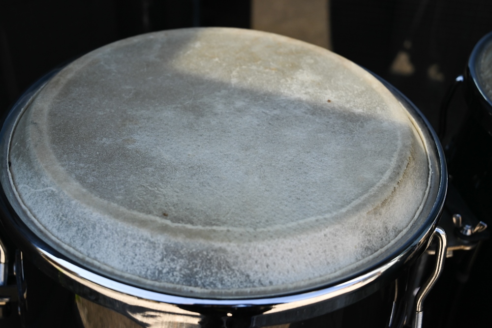 A pair of conga drums, 75 cm, on stand - Image 5 of 6