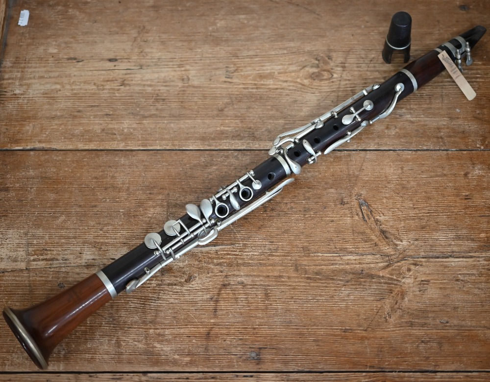 A rosewood clarinet by Lafleur, London, in Buffet of Paris case - Image 3 of 4