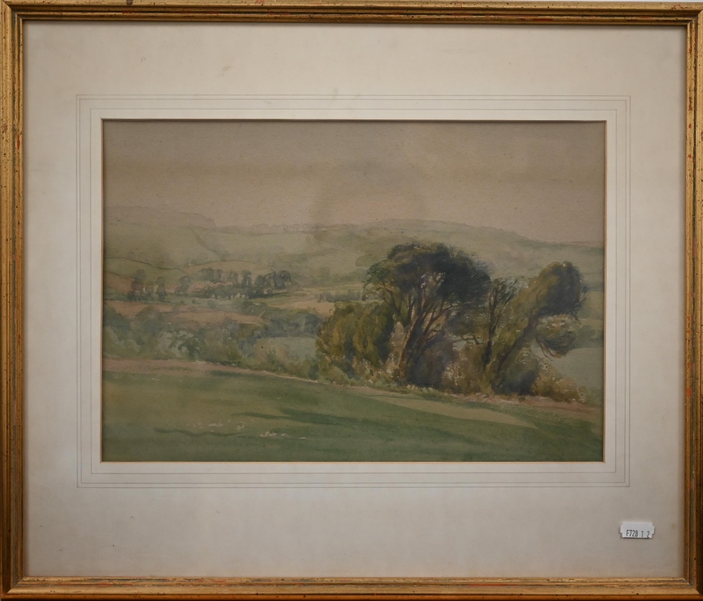Joyce Percival - Anemonies, gouache, 35 x 24 cm; Prescott - '...in an English country garden', - Image 16 of 22