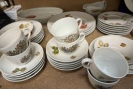 A Royal Worcester part tea service,