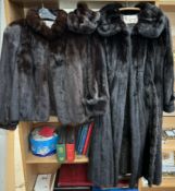 A full length mink coat retail replacement price £4,200 in 1981,