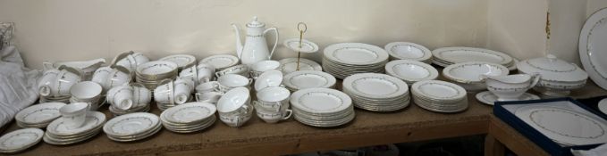 An extensive Royal Worcester Gold Chantilly pattern tea coffee and dinner service