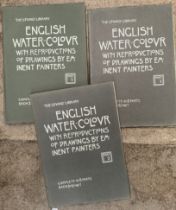 A collection of The Studio Library English Watercolour reproductions,