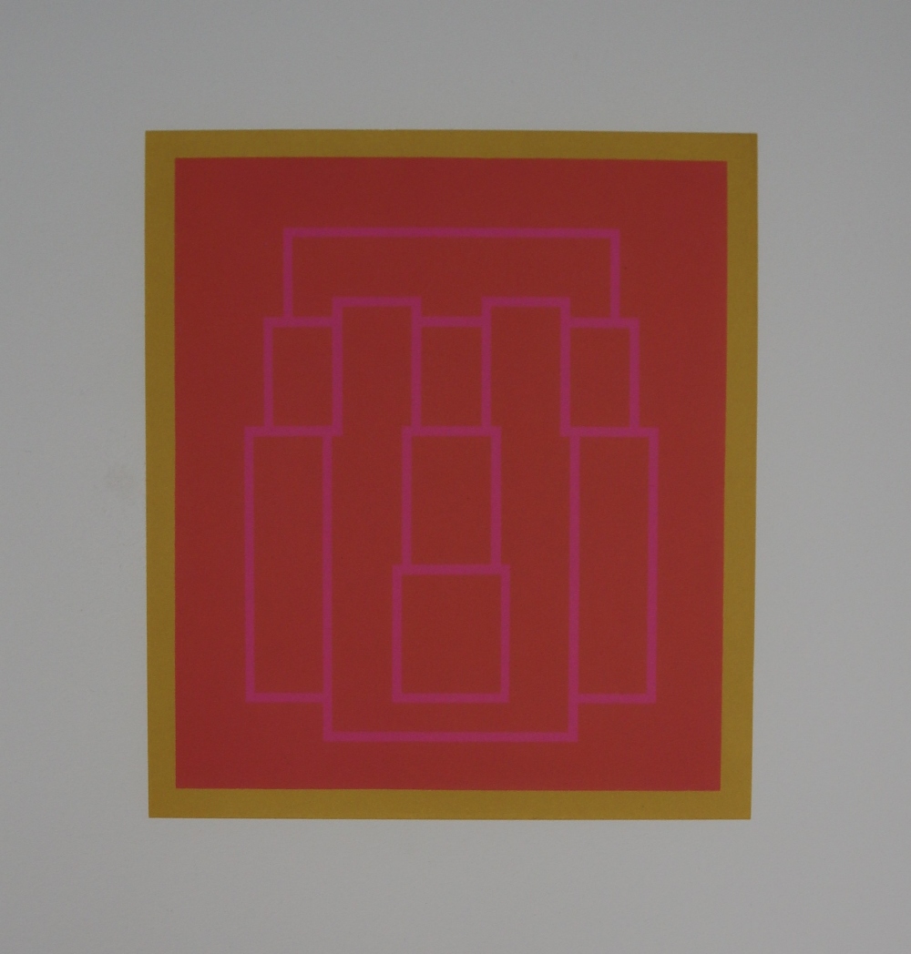 Robyn Denny (1930-2014) Portrait Series A:1, 2 & 3 Three lithographs printed in colours, 1973, - Image 4 of 12