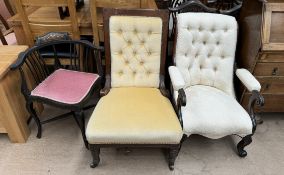 ***Unfortunately this lot has been withdrawn from sale*** A William IV mahogany library chair with