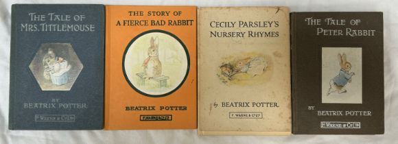 Potter (Beatrix) The tale of Mrs Tittlemouse together with the story of a fierce bad rabbit,