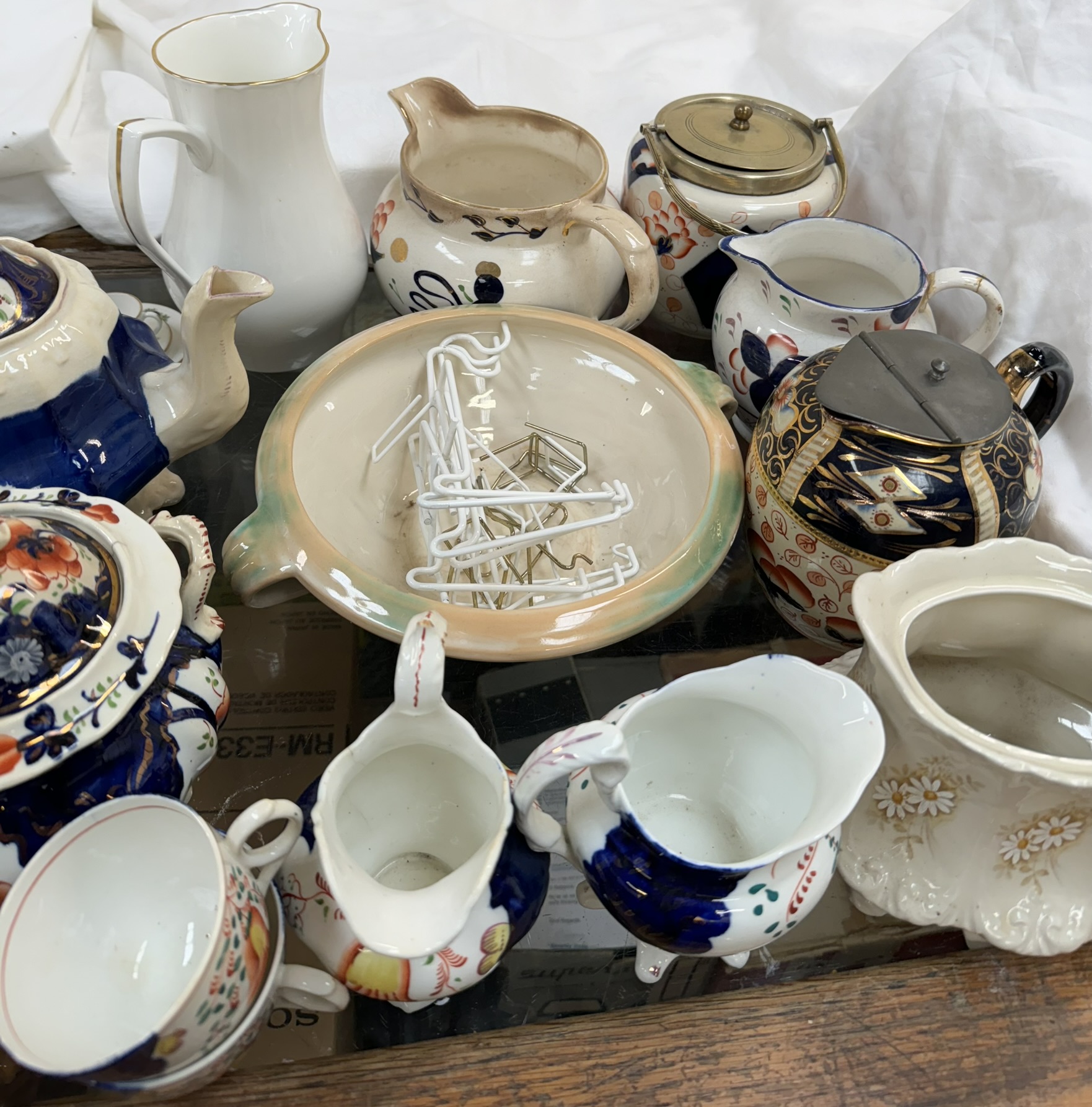 Two Royal Worcester rose decorated cabinet cup and saucer together with a collection of cabinet - Image 2 of 10