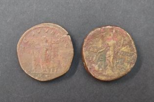Two Antoninus Roman coins