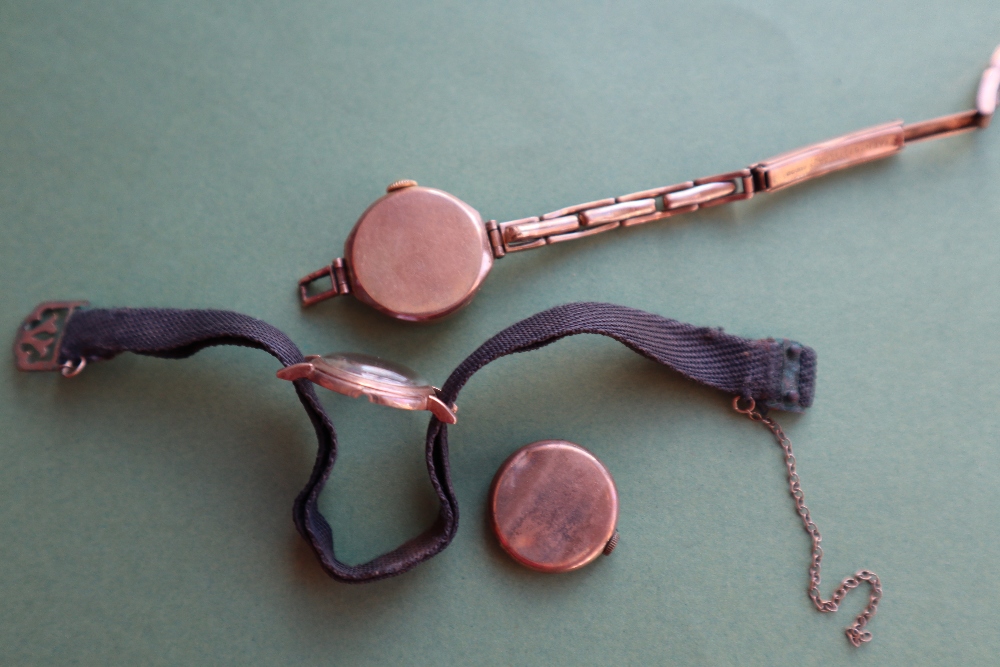 A lady's 9ct yellow gold Pioneer wristwatch with a silvered dial, - Image 2 of 2