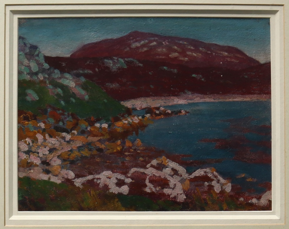 Attributed to Christopher Williams Seascape Oil on board 29 x 37. - Image 3 of 5