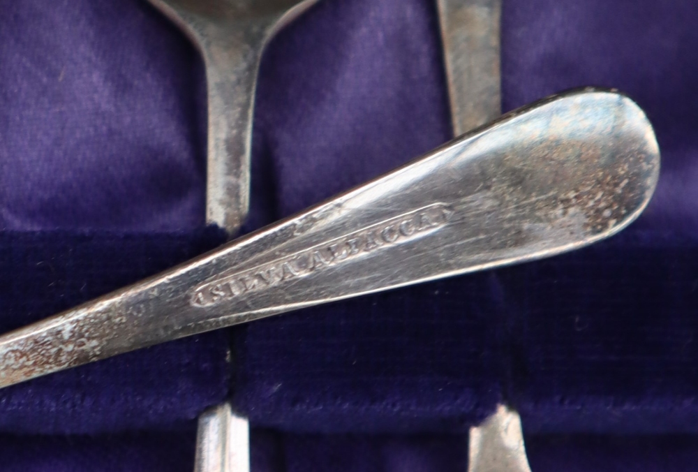 A pair of George V silver soup spoons, Sheffield, 1925, Cooper Brothers & Sons Ltd, - Image 4 of 5