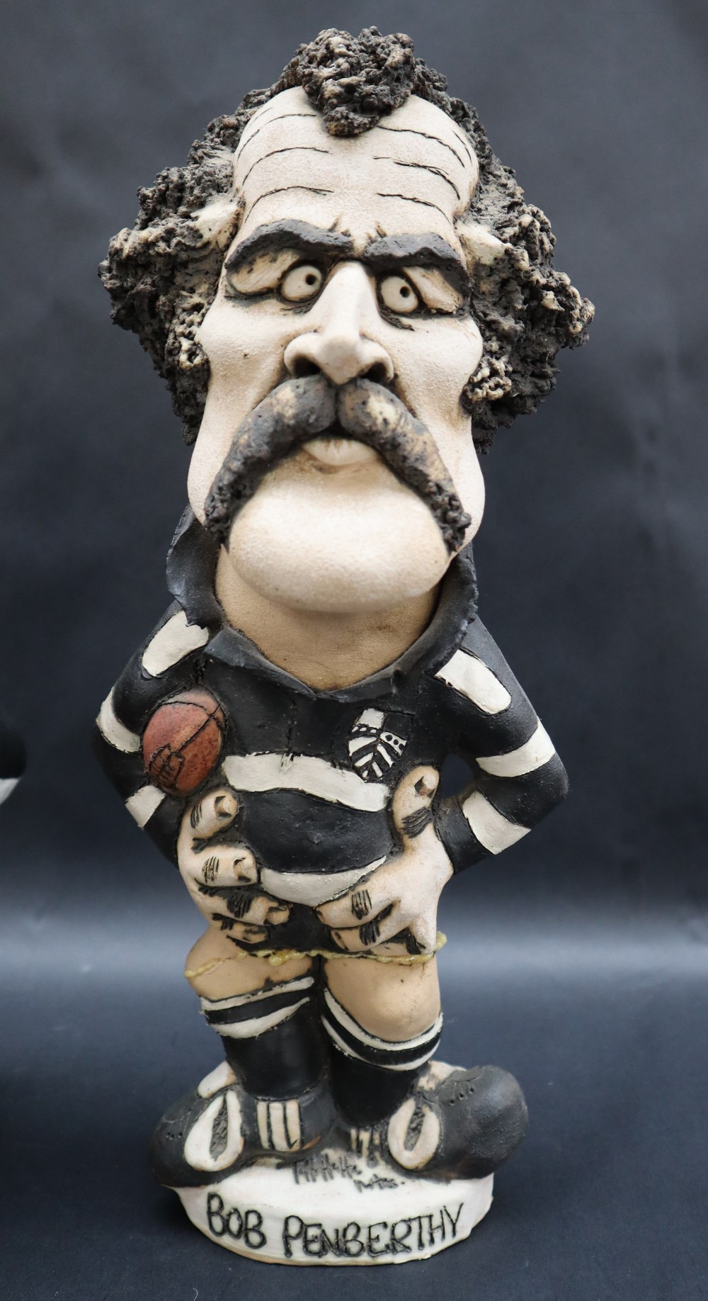 A John Hughes pottery Grogg of Tom David in Pontypridd kit, holding a hall under his left arm, - Image 6 of 11