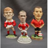 A World of Groggs limited edition resin figure of Shane Williams, Wales' record try scorer,