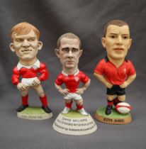 A World of Groggs limited edition resin figure of Shane Williams, Wales' record try scorer,