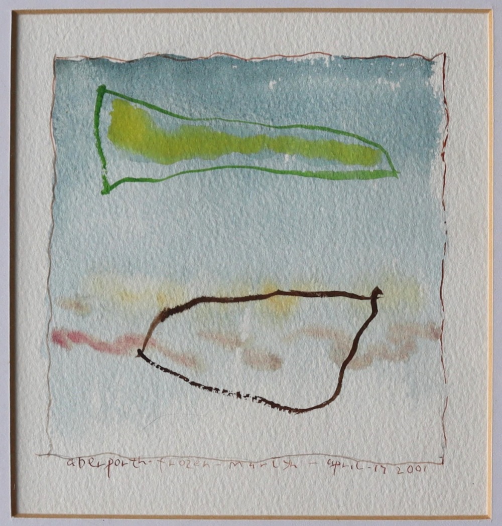 Martyn Jones Aberporth Watercolour 15 x 15cm Together with another by the same hand, - Bild 2 aus 4