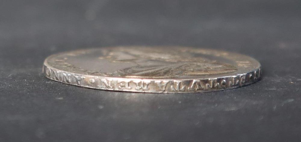 A George II silver Crown dated 1741, - Image 3 of 4