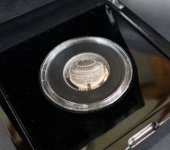 The Royal Mail - The 150th Anniversary of the Royal Albert Hall 2021 UK £5 silver proof domed coin,