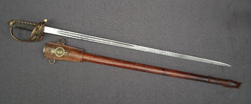 A George V officers dress sword, with an 82.